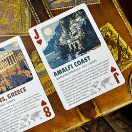 Spielkarten Travel the World Deck Volume 1 by Midnight Cards
