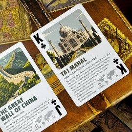 Spielkarten Travel the World Deck Volume 1 by Midnight Cards