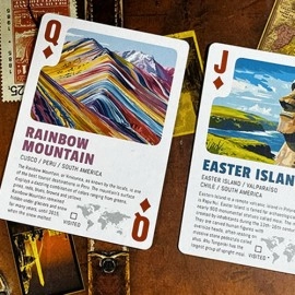 Spielkarten Travel the World Deck Volume 1 by Midnight Cards