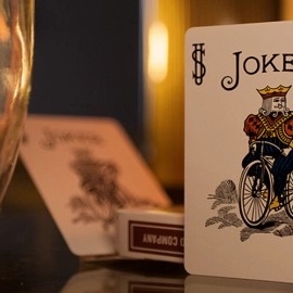 Spielkarten Bicycle Metallic Ruby Playing Cards