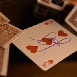 Spielkarten Bicycle Metallic Ruby Playing Cards