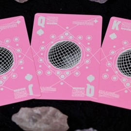 Spielkarten Moon (Pink) Playing Cards