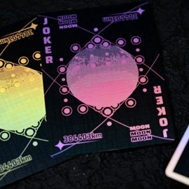Spielkarten Moon (Black Holo) Playing Cards