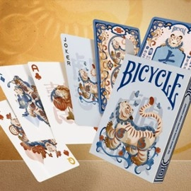 Spielkarten Bicycle Mascot (Tiger Sniffs the Rose) Playing Cards