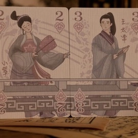 Spielkarten Strange Tales from a Chinese Studio (GAOYU-Purple) by Bloom