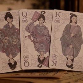 Spielkarten Strange Tales from a Chinese Studio (GAOYU-Purple) by Bloom