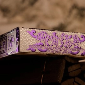 Spielkarten Strange Tales from a Chinese Studio (GAOYU-Purple) by Bloom