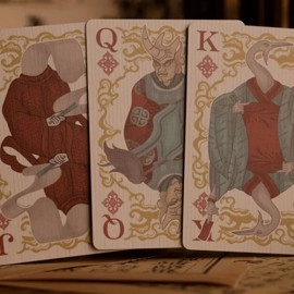 Spielkarten Strange Tales from a Chinese Studio (HUPO-Red) by Bloom