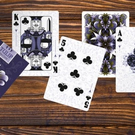 Spielkarten Grand Tulip Purple Playing Cards by Dutch Card House Company