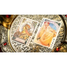 Spielkarten Mucha Standard Playing Cards by 52 MUSÉE