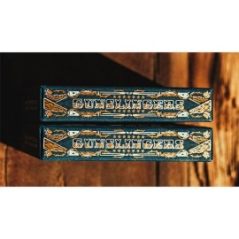 Spielkarten Gunslingers Poker (Blue) Playing Cards