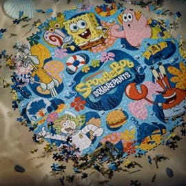SpongeBob SquarePants Jigsaw Puzzle by theory11