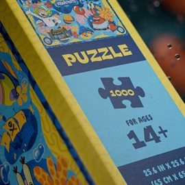 SpongeBob SquarePants Jigsaw Puzzle by theory11