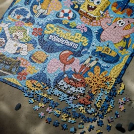 SpongeBob SquarePants Jigsaw Puzzle by theory11