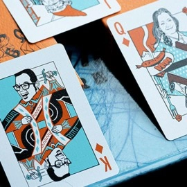 Spielkarten FRANKLIN BBQ CLASSIC ORANGE PLAYING CARDS