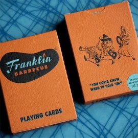 Spielkarten FRANKLIN BBQ CLASSIC ORANGE PLAYING CARDS