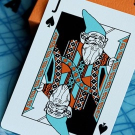 Spielkarten FRANKLIN BBQ CLASSIC ORANGE PLAYING CARDS