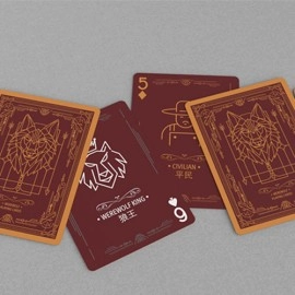 Spielkarten Werewolf Playing Cards