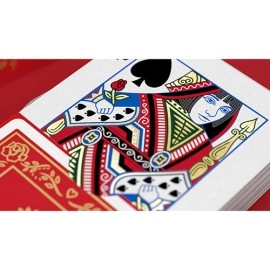 Spielkarten Red Roses Gold Foil Playing Cards (Fully Marked)