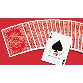 Spielkarten Red Roses Gold Foil Playing Cards (Fully Marked)