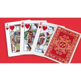 Spielkarten Red Roses Gold Foil Playing Cards (Fully Marked)