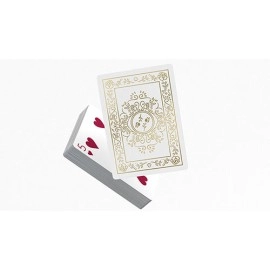 Spielkarten Black Roses White Gold Foil Playing Cards