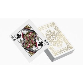 Spielkarten Black Roses White Gold Foil Playing Cards