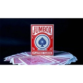 Spielkarten Jumbox Half Way Deck (Red) by Magic Dream