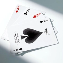 Spielkarten Yuci Tiny Wizard Black Playing Cards by TCC