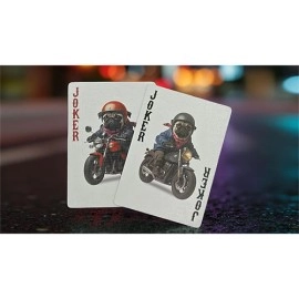 Spielkarten Biker Dogs Playing Cards by Collectable Playing Cards