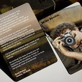 Spielkarten MIKE BRODIE APOJP PHOTOGRAPHIC PLAYING CARDS