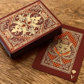 Spielkarten Neko Royal Red Playing Cards