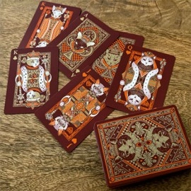 Spielkarten Neko Royal Red Playing Cards