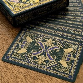 Spielkarten Neko Royal Green Playing Cards