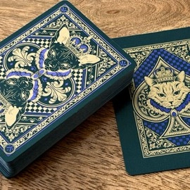 Spielkarten Neko Royal Green Playing Cards