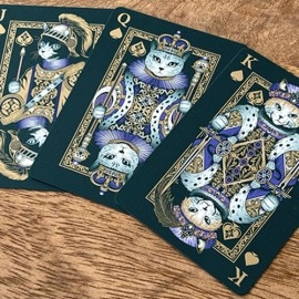 Spielkarten Neko Royal Green Playing Cards