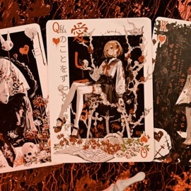 Spielkarten Blossom Playing Cards by Evolkad