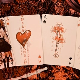 Spielkarten Blossom Playing Cards by Evolkad