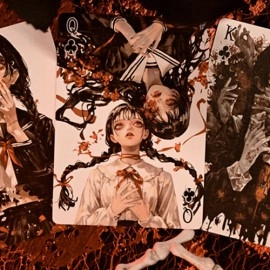 Spielkarten Darkwood Playing Cards by Evolkad