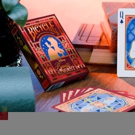 Spielkarten Bicycle Disney Beauty and the Beast by US Playing Card Co