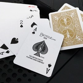 Spielkarten Mini Bicycle Cards (Gold)