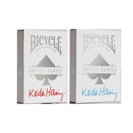 Spielkarten Bicycle Keith Haring (Box Set Red and Blue) Playing Cars by US Playing Cards