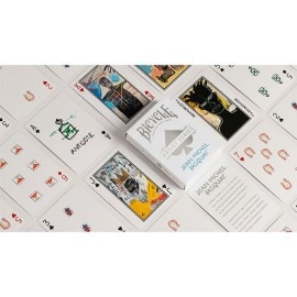 Spielkarten Bicycle Jean-Michel Basquiat (Box Set Red/Blue) by US Playing Cards