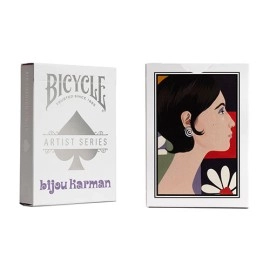 Spielkarten Bicycle Bijou Karman Purp/Red Box Set by US Playing Cards
