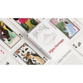 Spielkarten Bicycle Bijou Karman Purp/Red Box Set by US Playing Cards