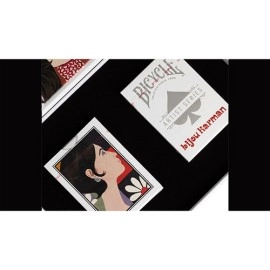 Spielkarten Bicycle Bijou Karman Purp/Red Box Set by US Playing Cards