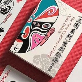 Spielkarten The Three Kingdoms of Peking Opera  Playing Cards
