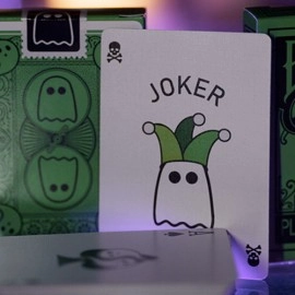 Spielkarten Bicycle Boo Back Playing Cards (Green)