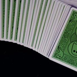 Spielkarten Bicycle Boo Back Playing Cards (Green)