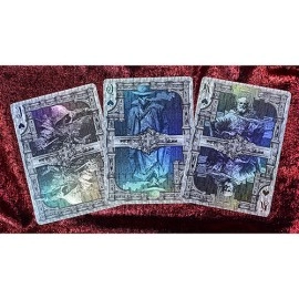 Spielkarten Trinity of Night - Demon Hunter HOLO Playing Cards by Evokad